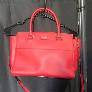 Kate Spade Cherry Red Tote Bag